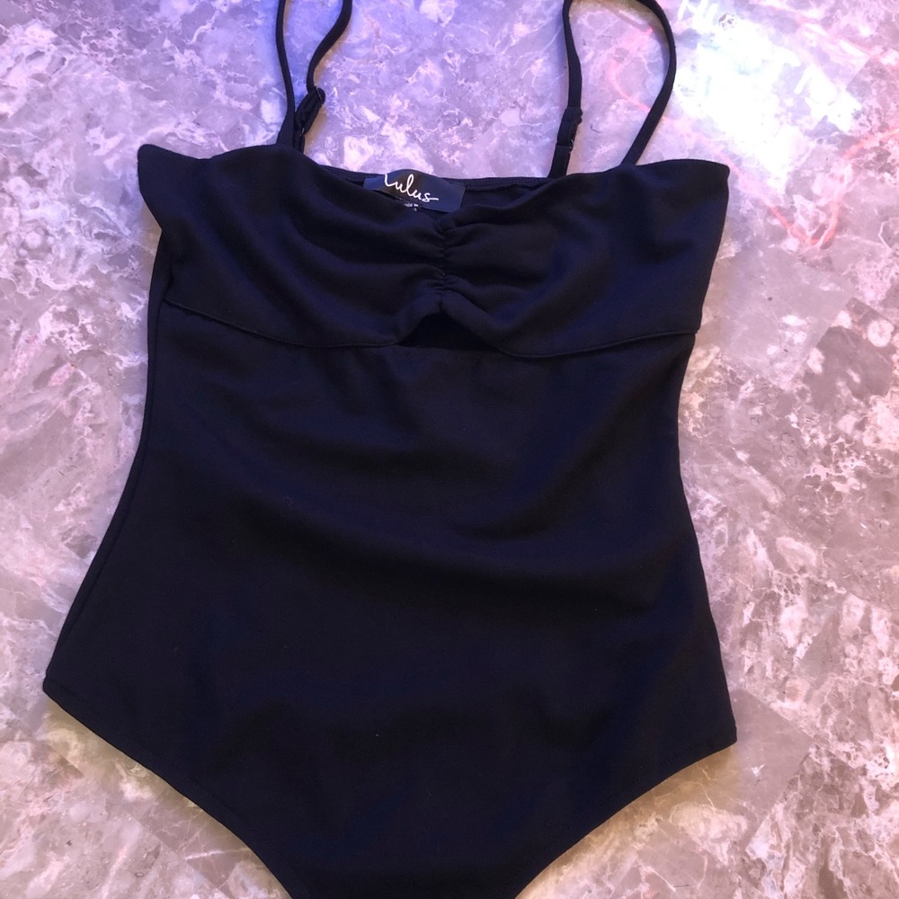 Lulus new black bodysuit